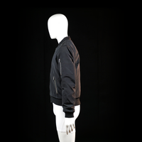 Lager 157 - bomber jacket - Black - (Storlek: S)