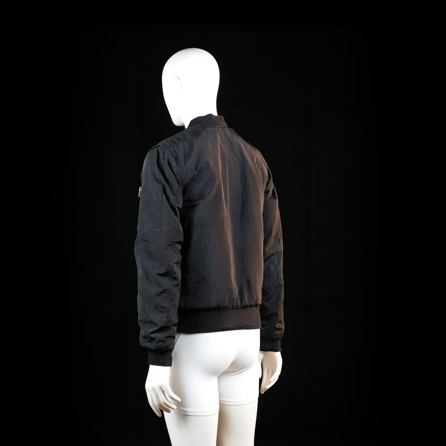 Lager 157 - bomber jacket - Black - (Storlek: S)