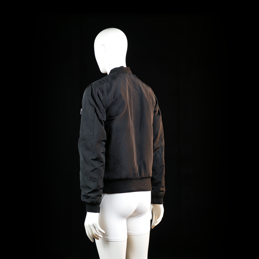 Lager 157 - bomber jacket - Black - (Storlek: S)