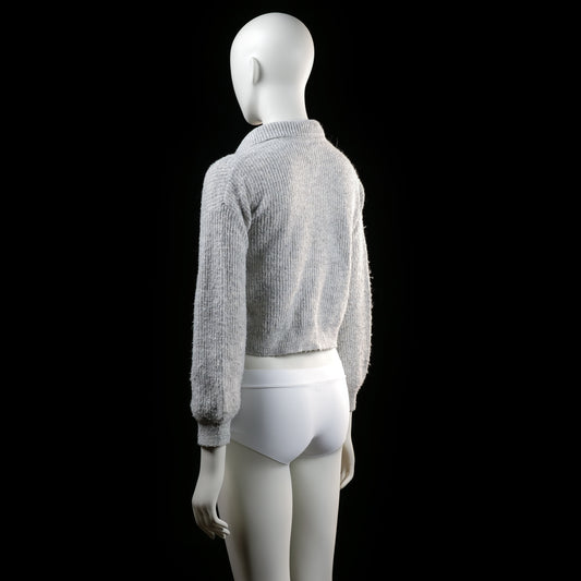 Kappahl - sweater - Light Gray - (Storlek: 146, 152)