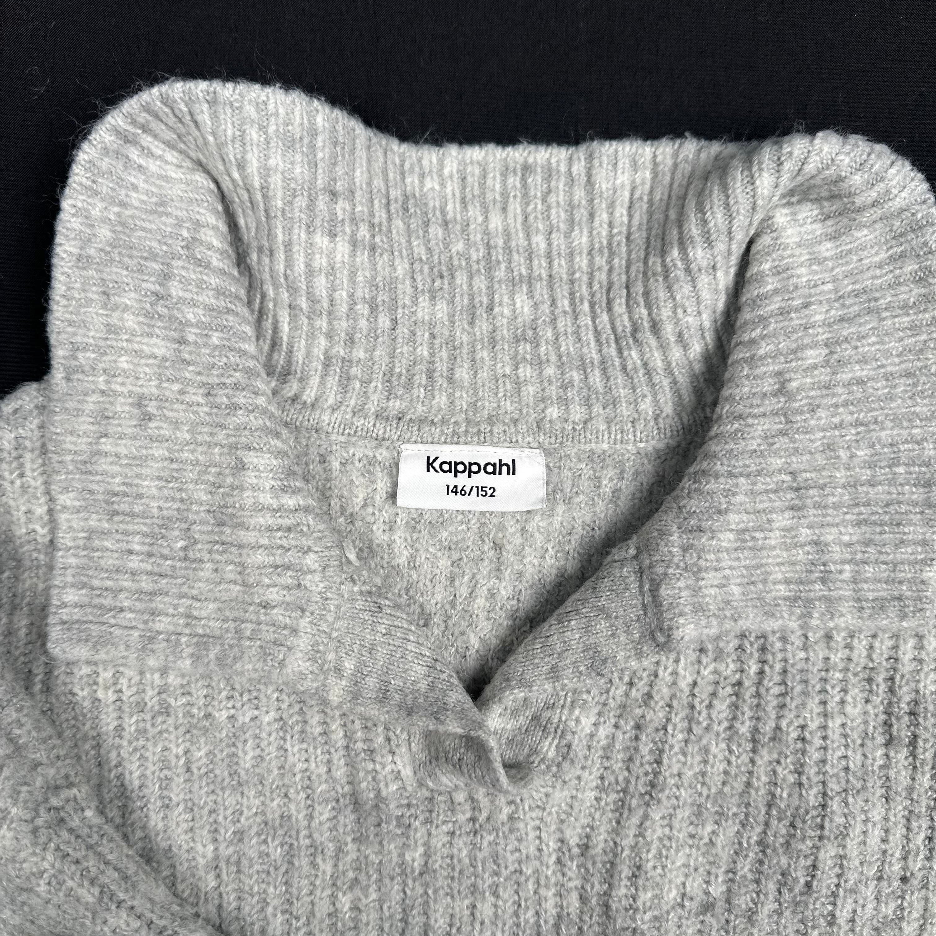 Kappahl - sweater - Light Gray - (Storlek: 146, 152)