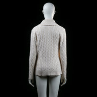 Ralph Lauren - cardigan - Ivory - (Storlek: M)