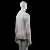 Ralph Lauren - cardigan - Ivory - (Storlek: M)