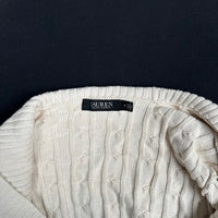 Ralph Lauren - cardigan - Ivory - (Storlek: M)