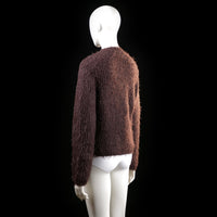 Wera - sweater - Dark Brown - (Storlek: XS)
