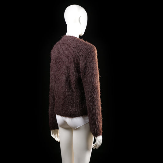 Wera - sweater - Dark Brown - (Storlek: XS)