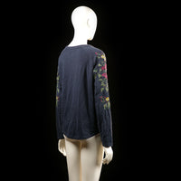 Only - long-sleeve top - Navy - (Storlek: M)