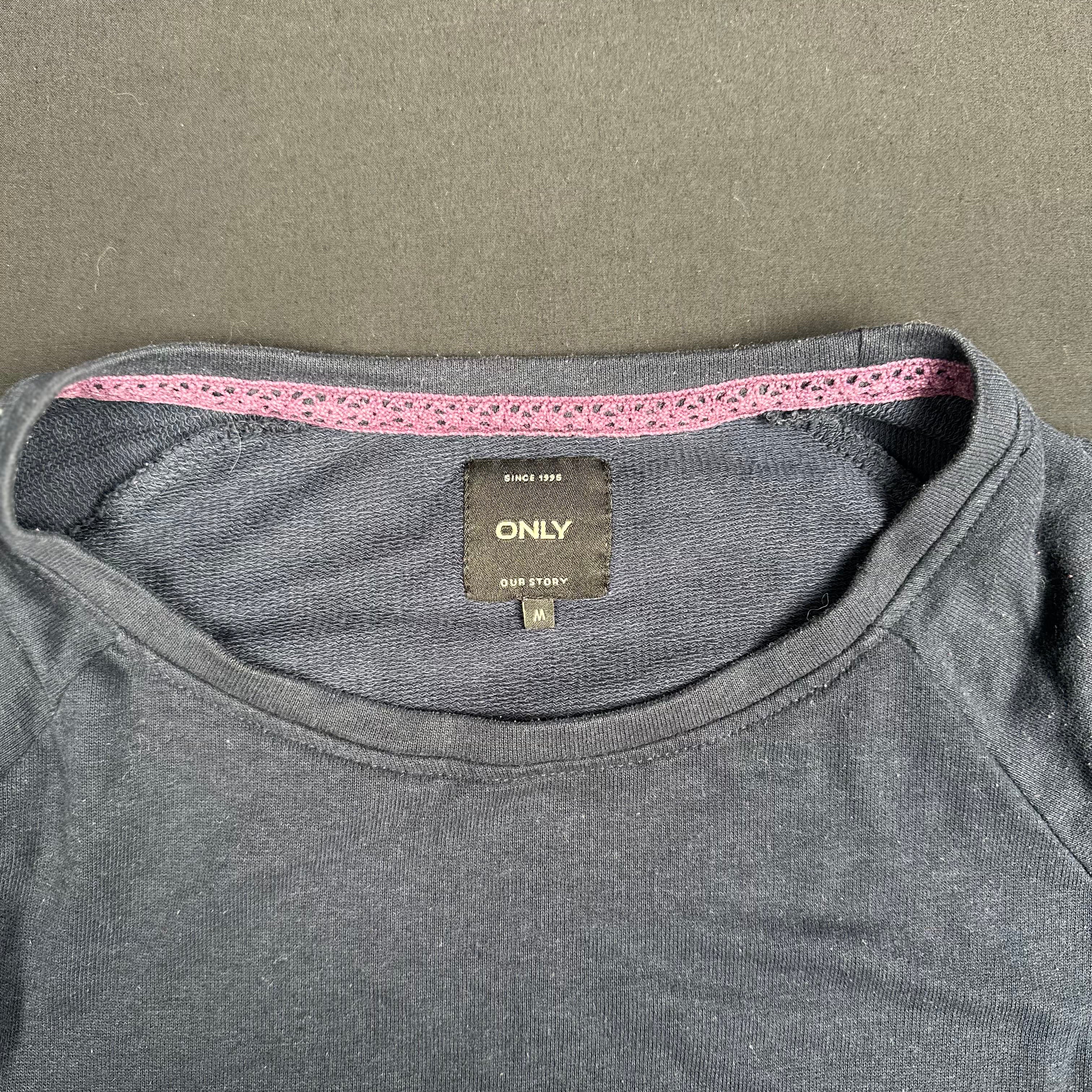 Only - long-sleeve top - Navy - (Storlek: M)