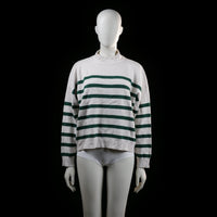 Primark - sweater - Ivory, Forest Green - (Storlek: XL)