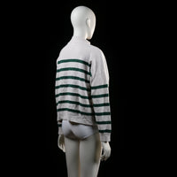 Primark - sweater - Ivory, Forest Green - (Storlek: XL)