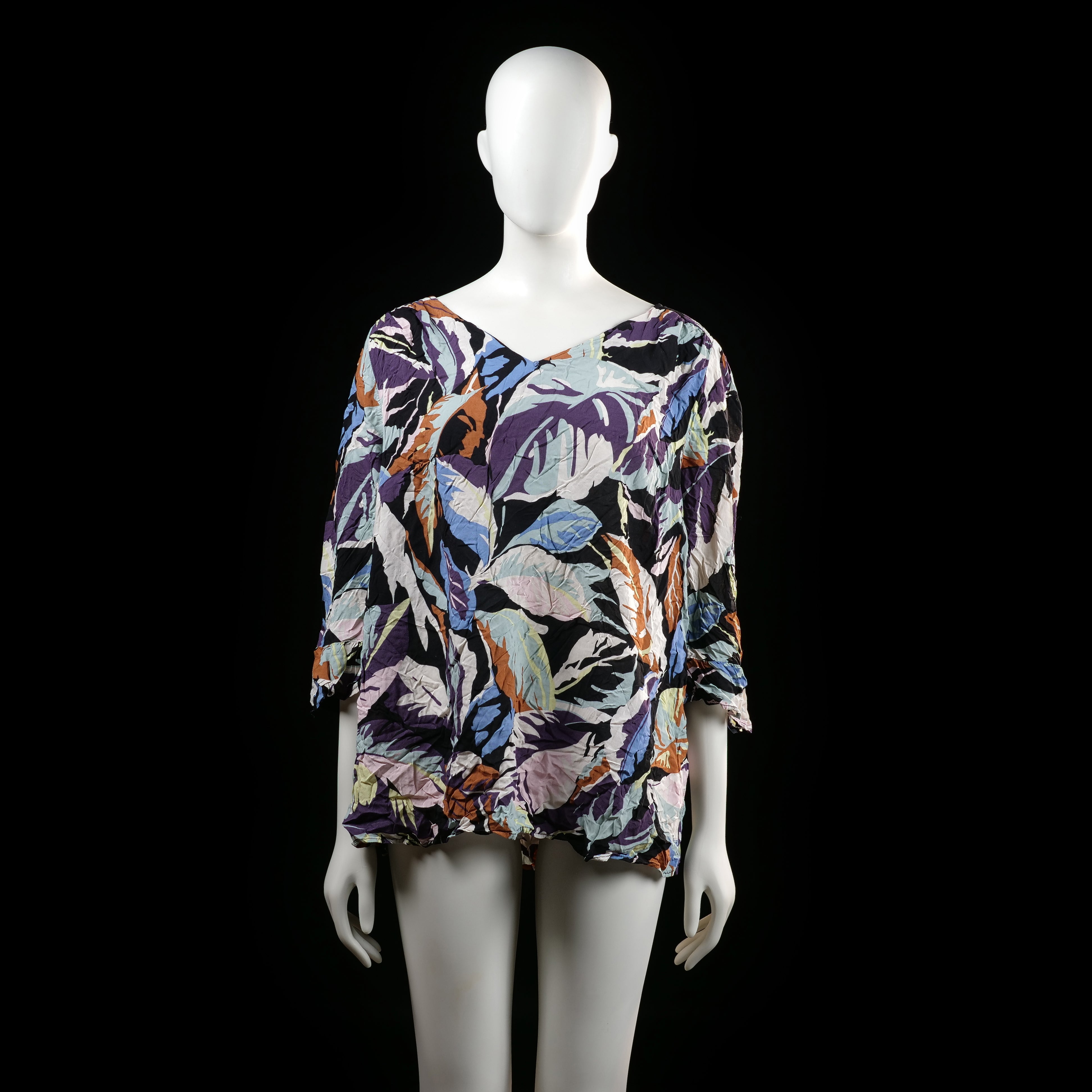 Ms Mode - tunic - MULTICOLORED - (Storlek: 44)