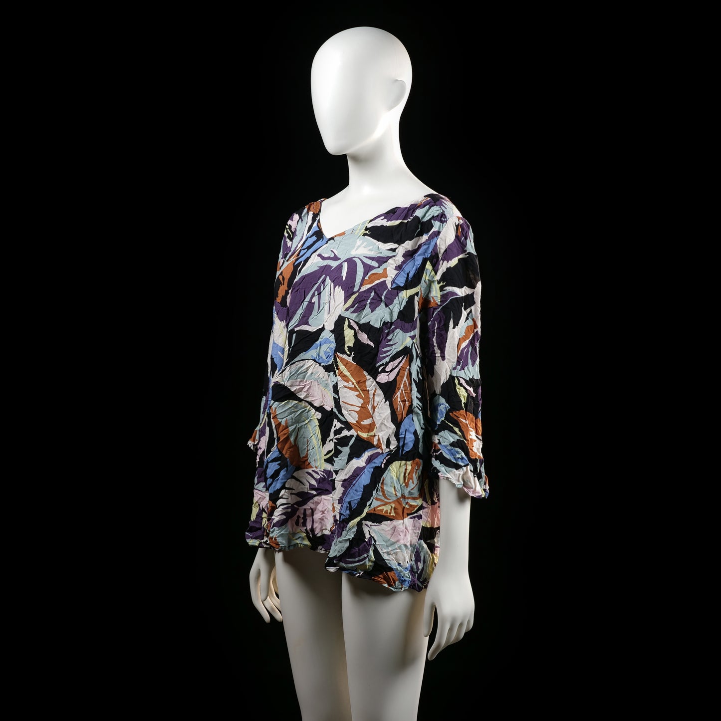 Ms Mode - tunic - MULTICOLORED - (Storlek: 44)