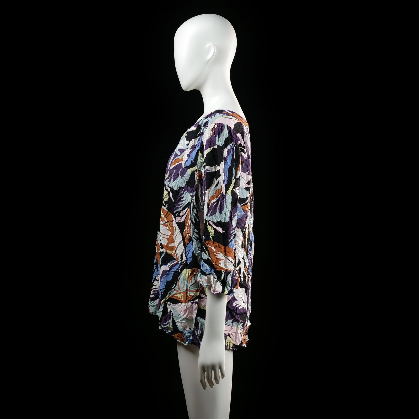 Ms Mode - tunic - MULTICOLORED - (Storlek: 44)