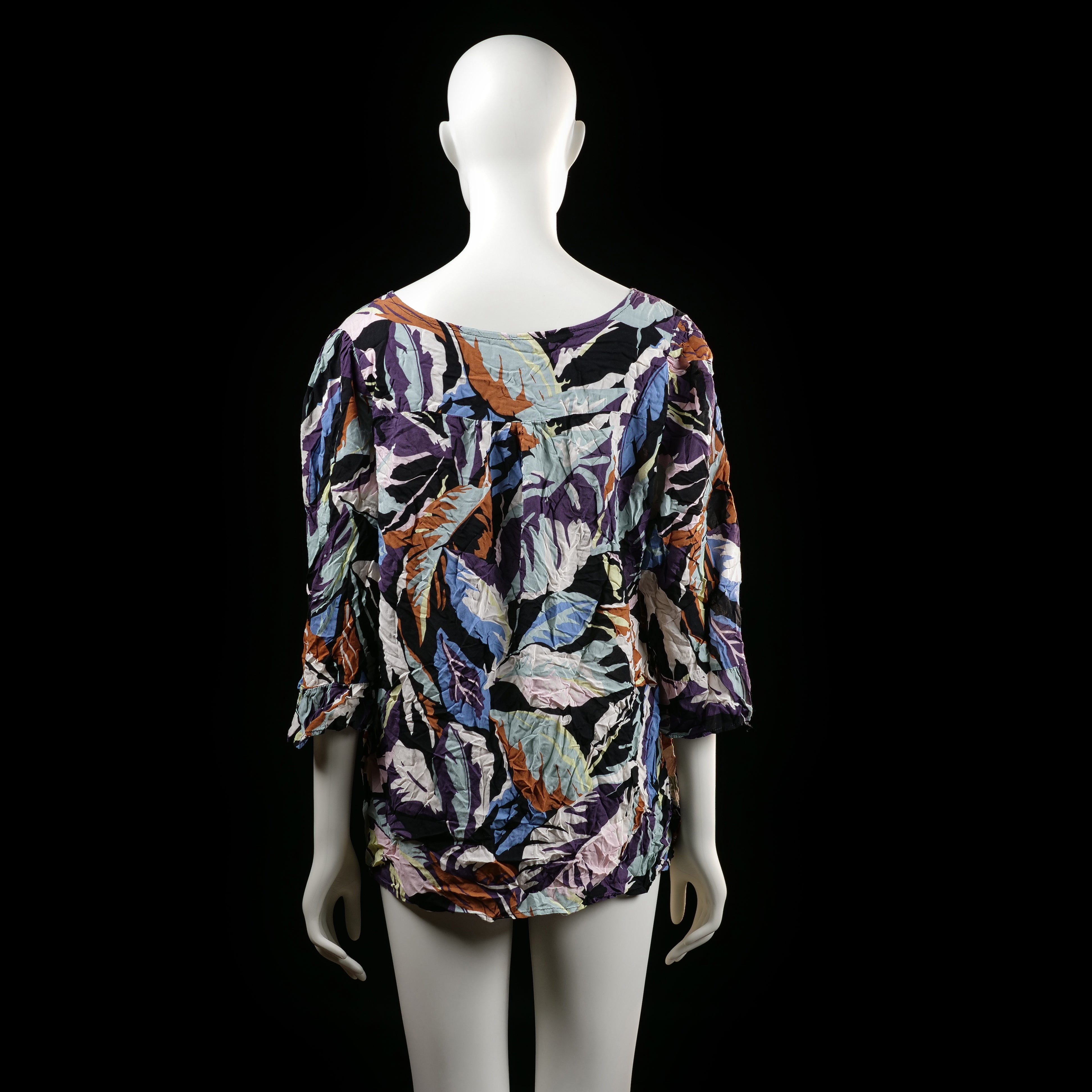 Ms Mode - tunic - MULTICOLORED - (Storlek: 44)