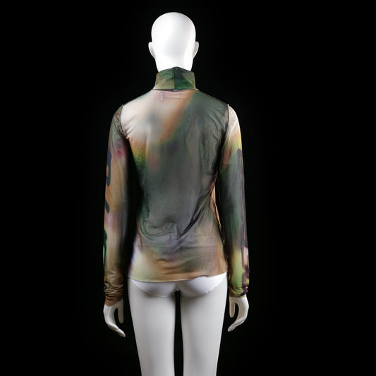 Weekday - turtleneck - MULTICOLORED - (Storlek: M)