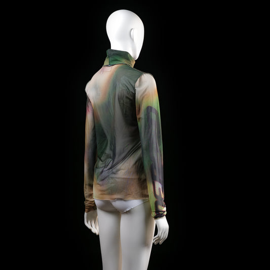 Weekday - turtleneck - MULTICOLORED - (Storlek: M)