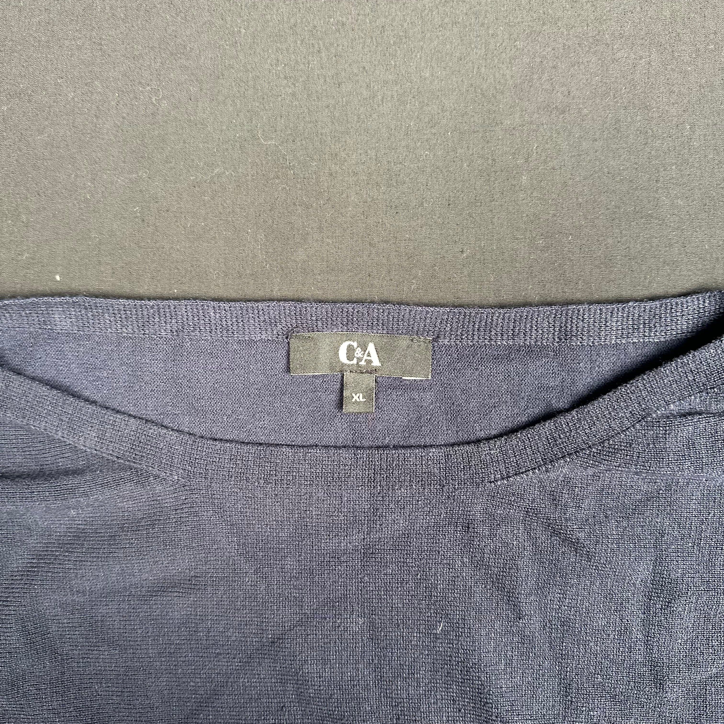 C&A - long-sleeve top - Navy - (Storlek: XL)
