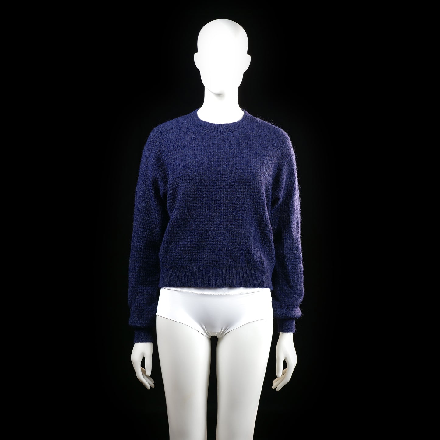 Lindex - sweater - Navy - (Storlek: XS) - (NEW)