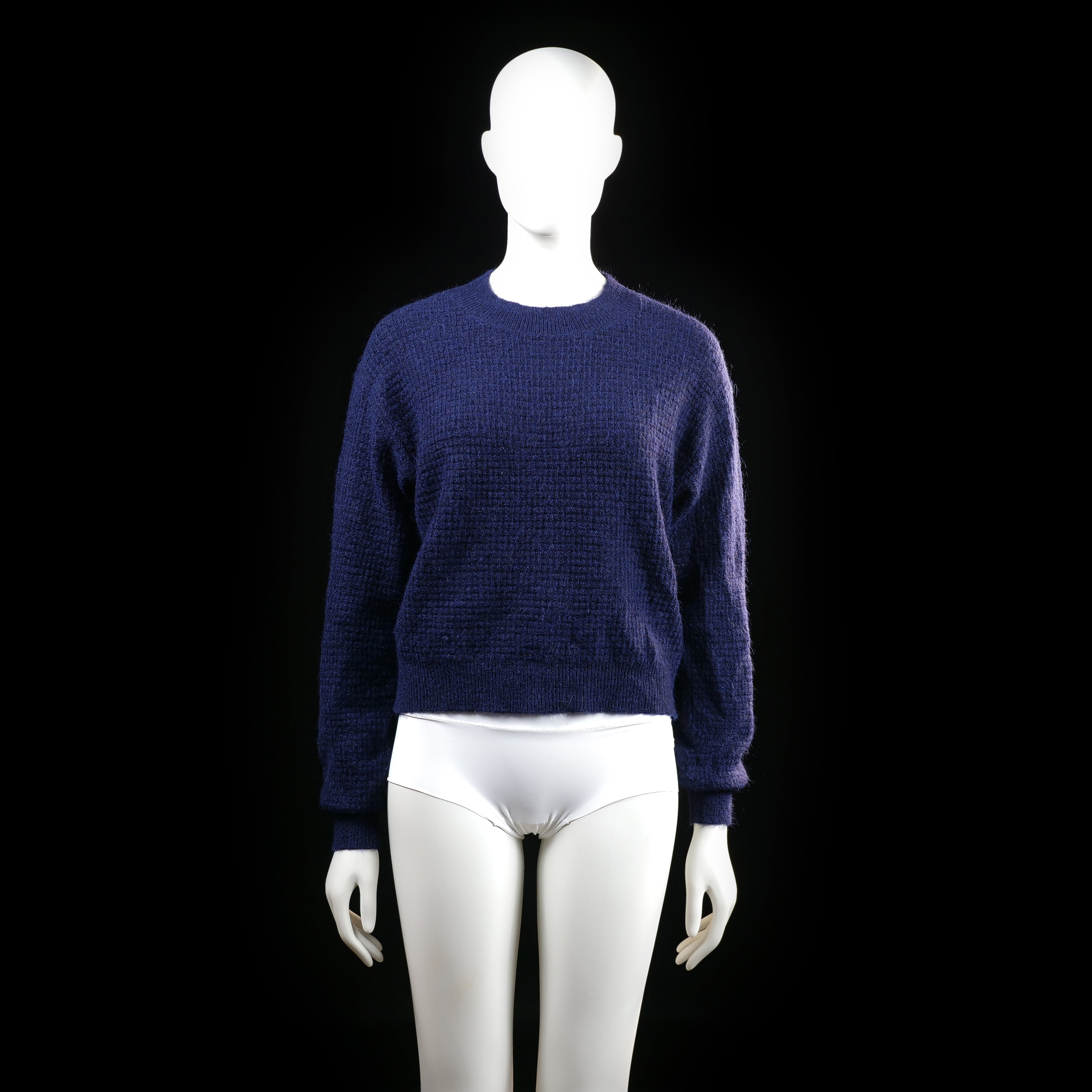 Lindex - sweater - Navy - (Storlek: XS) - (NEW)