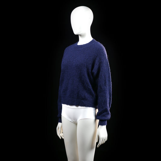 Lindex - sweater - Navy - (Storlek: XS) - (NEW)