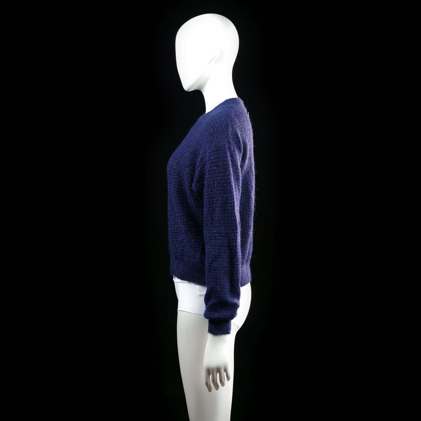 Lindex - sweater - Navy - (Storlek: XS) - (NEW)