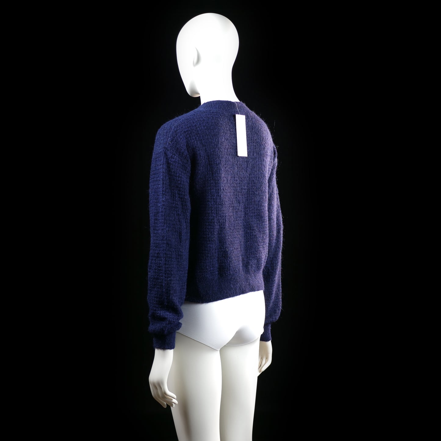 Lindex - sweater - Navy - (Storlek: XS) - (NEW)