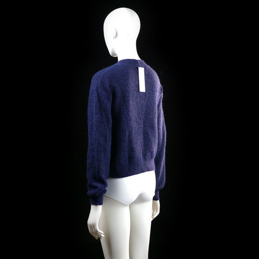 Lindex - sweater - Navy - (Storlek: XS) - (NEW)