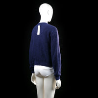 Lindex - sweater - Navy - (Storlek: XS) - (NEW)