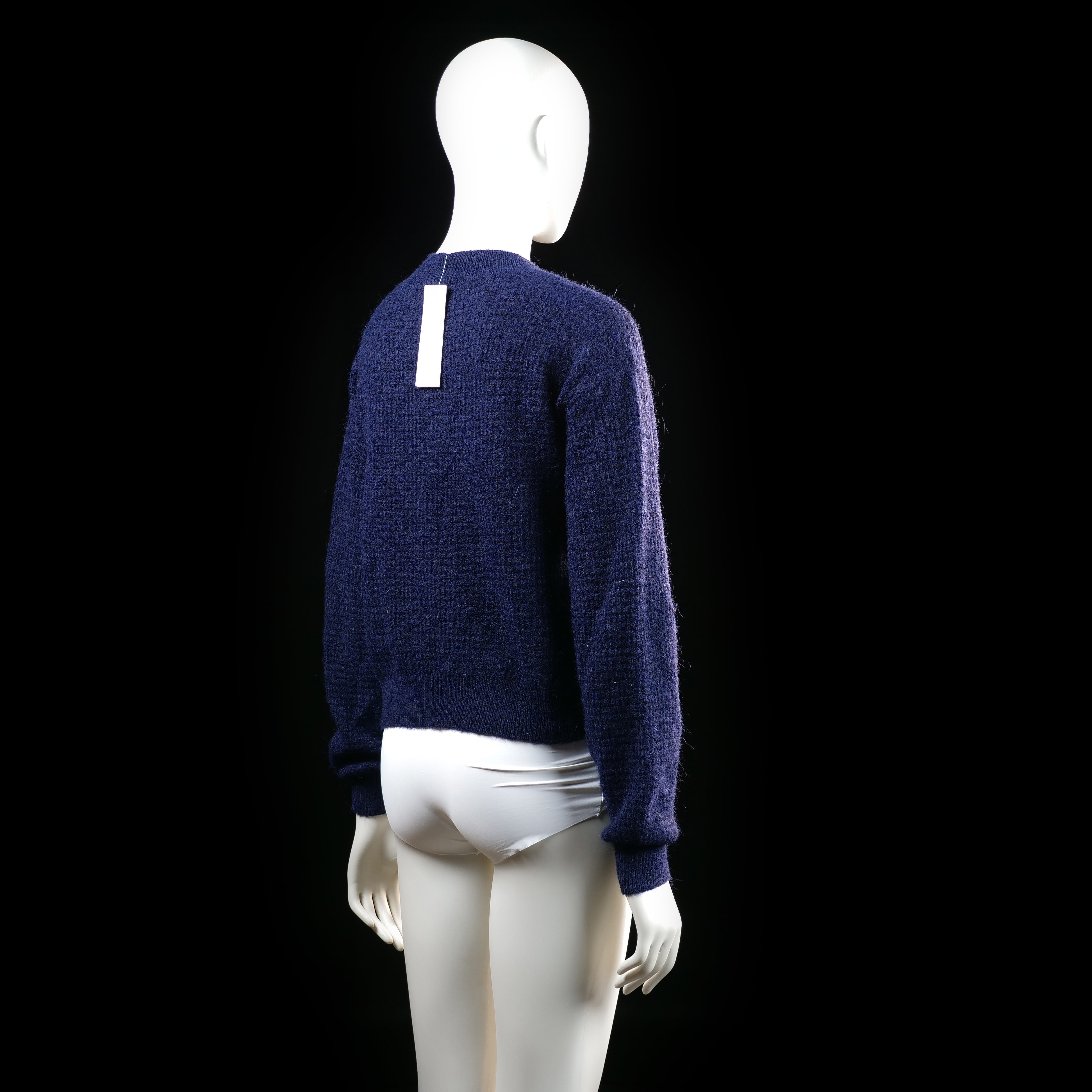 Lindex - sweater - Navy - (Storlek: XS) - (NEW)