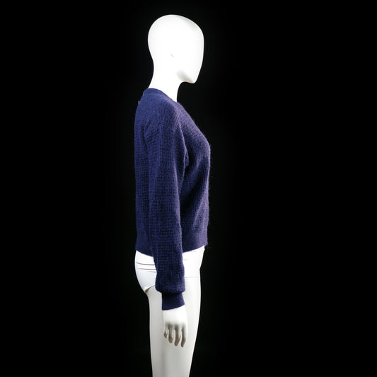 Lindex - sweater - Navy - (Storlek: XS) - (NEW)