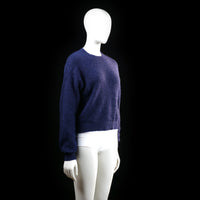 Lindex - sweater - Navy - (Storlek: XS) - (NEW)