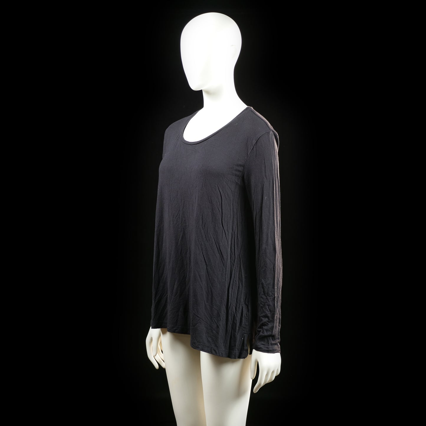 Lager 157 - long-sleeve top - Black - (Storlek: M)