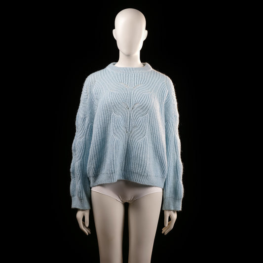 Noella - sweater - Light Blue - (Storlek: XS, S)