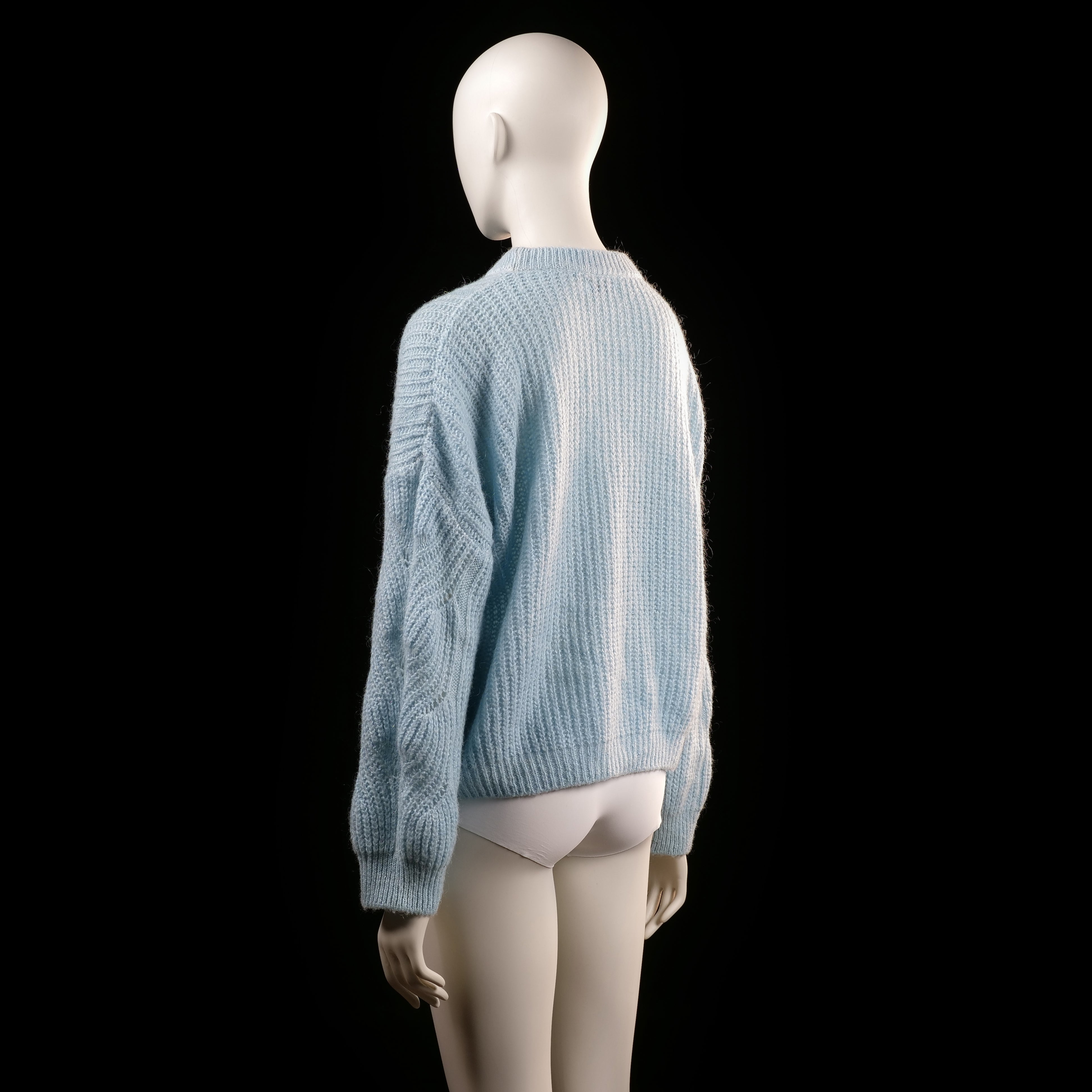 Noella - sweater - Light Blue - (Storlek: XS, S)