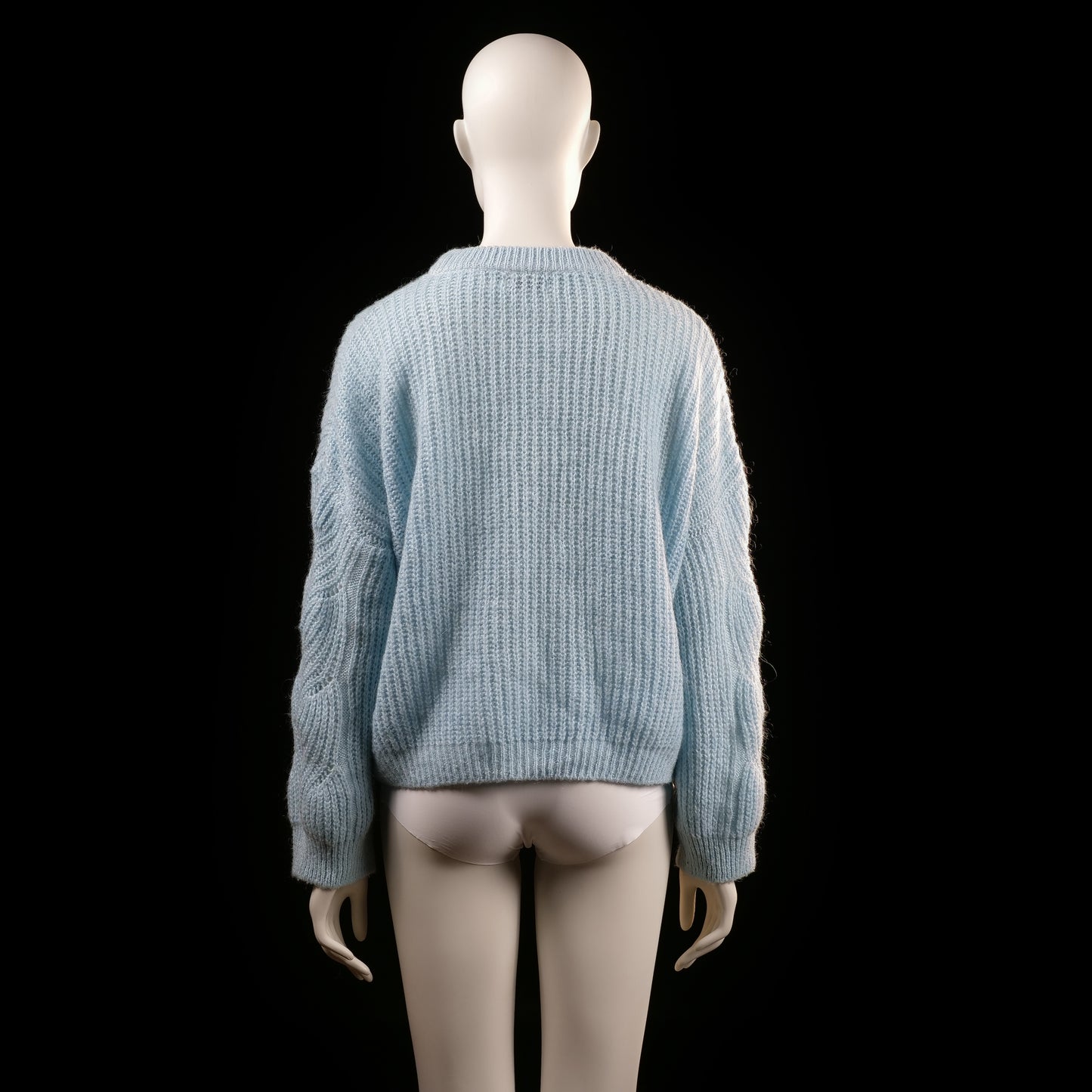 Noella - sweater - Light Blue - (Storlek: XS, S)