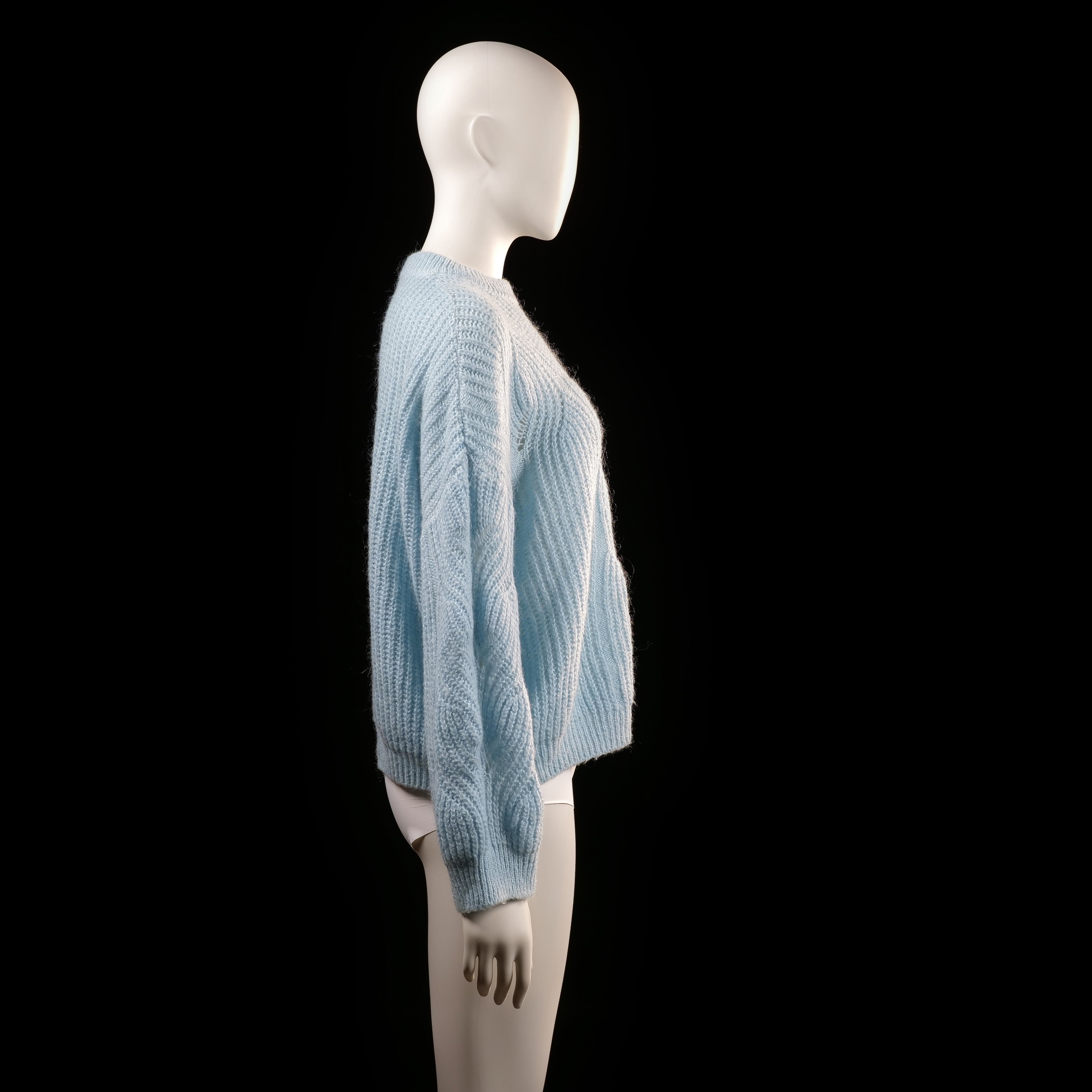 Noella - sweater - Light Blue - (Storlek: XS, S)