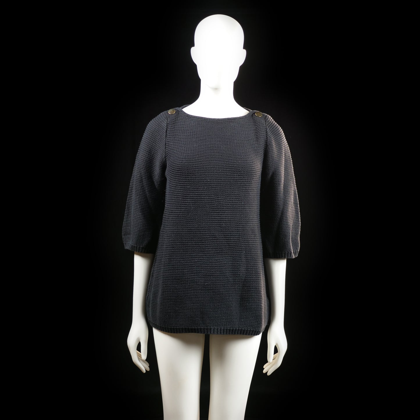 H&M - sweater - Dark Gray - (Storlek: XS)