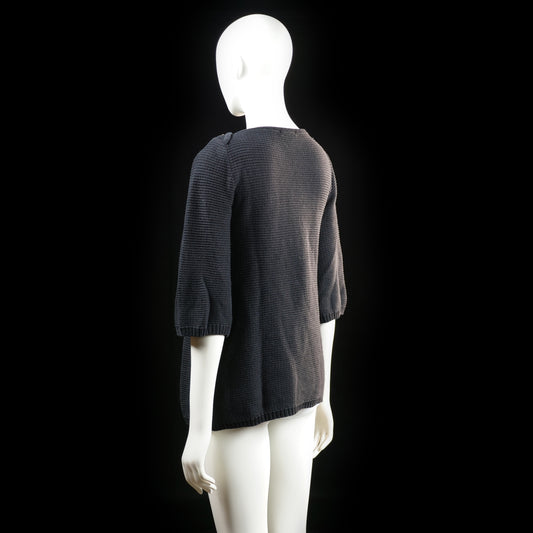 H&M - sweater - Dark Gray - (Storlek: XS)