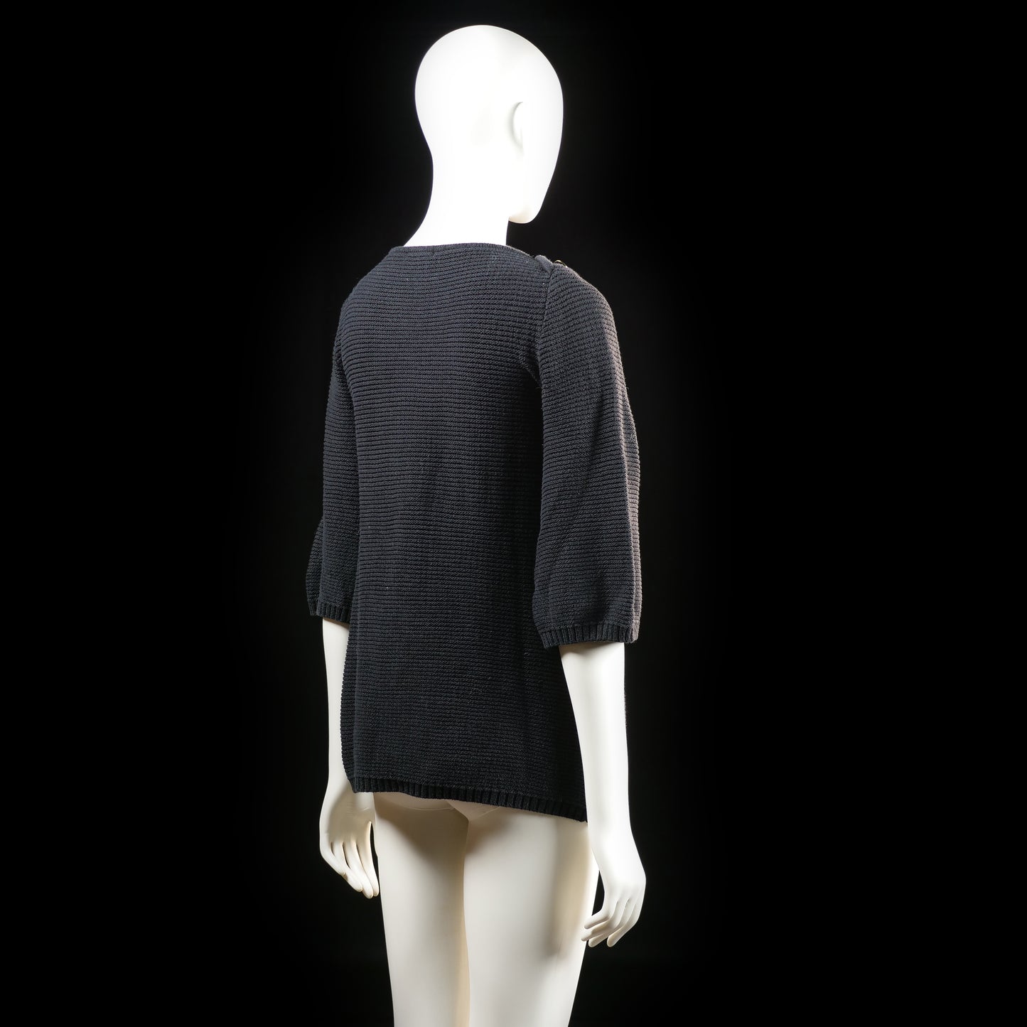 H&M - sweater - Dark Gray - (Storlek: XS)