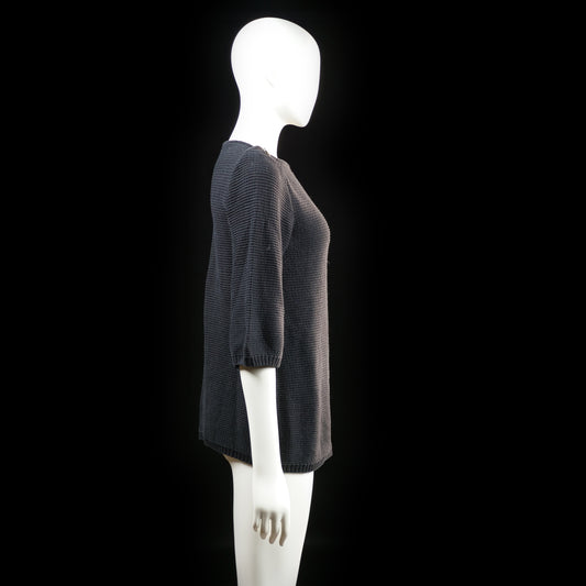 H&M - sweater - Dark Gray - (Storlek: XS)