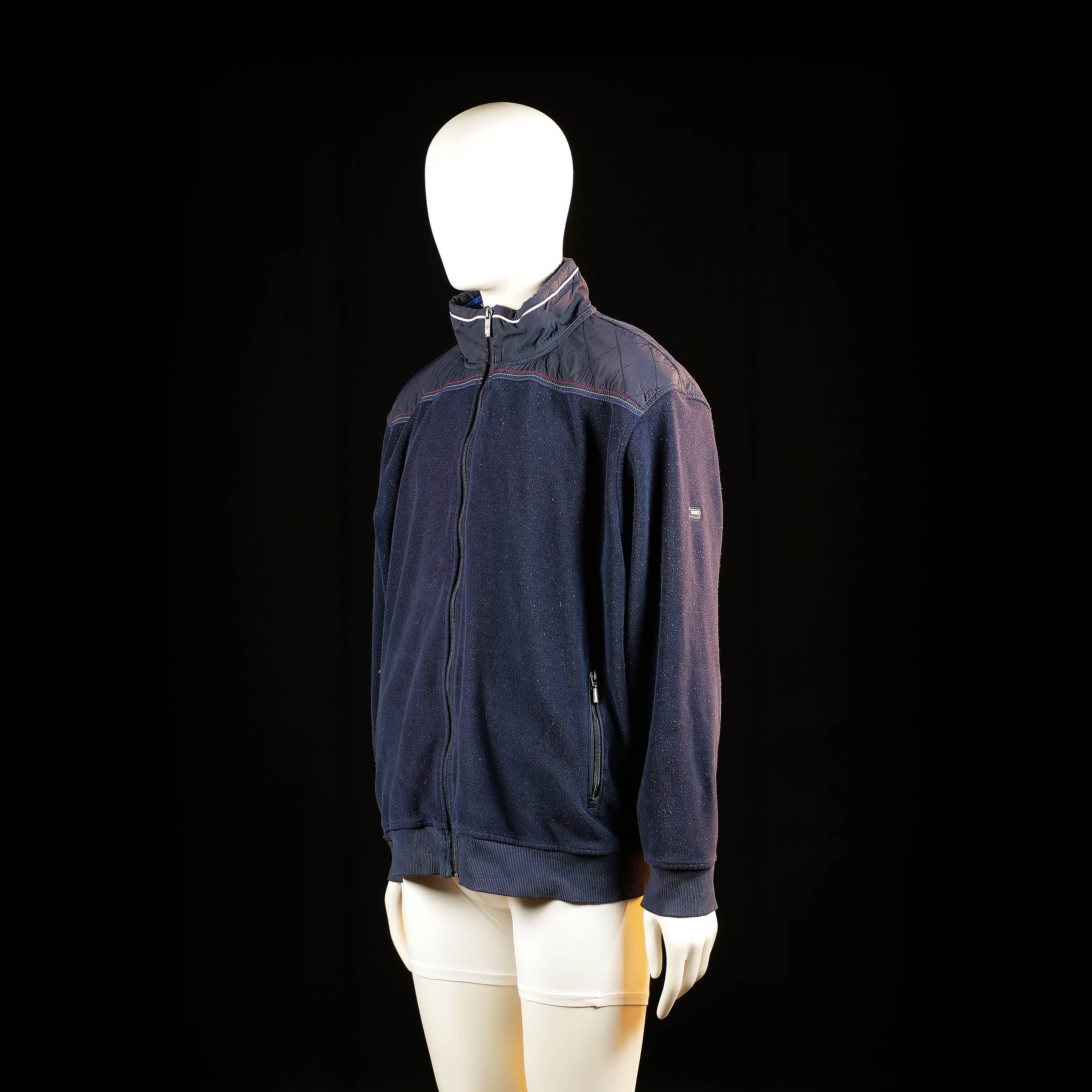 Adventure Line - fleece jacket - Navy - (Storlek: 3XL)