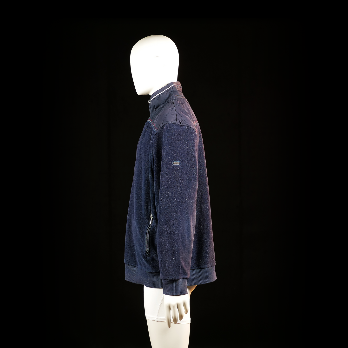 Adventure Line - fleece jacket - Navy - (Storlek: 3XL)