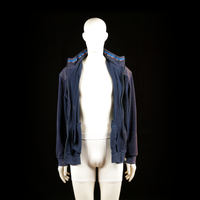 Adventure Line - fleece jacket - Navy - (Storlek: 3XL)