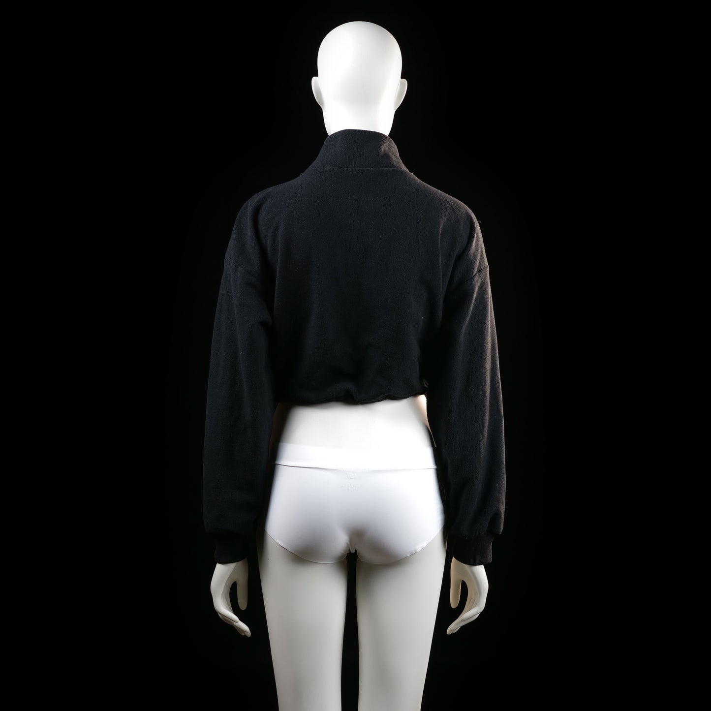 H&M - sweatshirt - Black, White, Yellow - (Storlek: S)