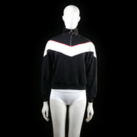 Jennyfer - sweatshirt - Black, White - (Storlek: S)