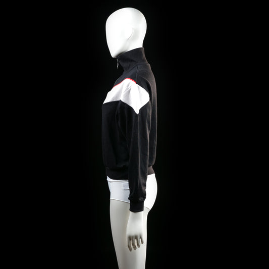 Jennyfer - sweatshirt - Black, White - (Storlek: S)
