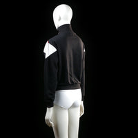 Jennyfer - sweatshirt - Black, White - (Storlek: S)