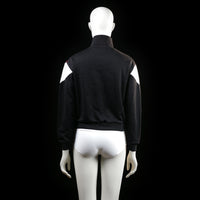 Jennyfer - sweatshirt - Black, White - (Storlek: S)