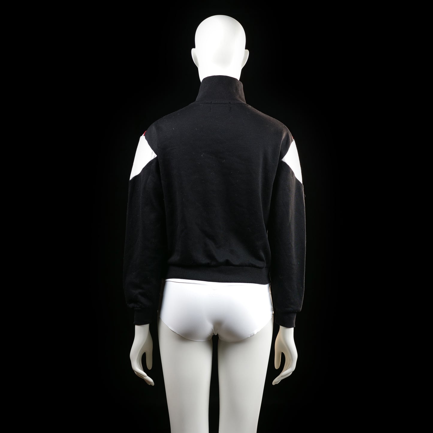 Jennyfer - sweatshirt - Black, White - (Storlek: S)
