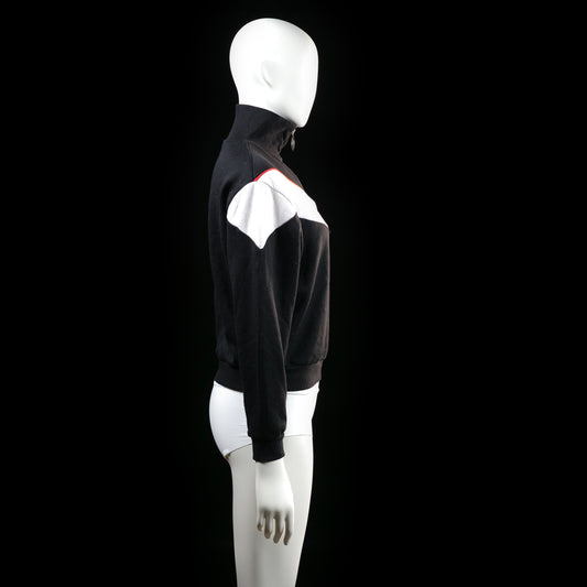 Jennyfer - sweatshirt - Black, White - (Storlek: S)